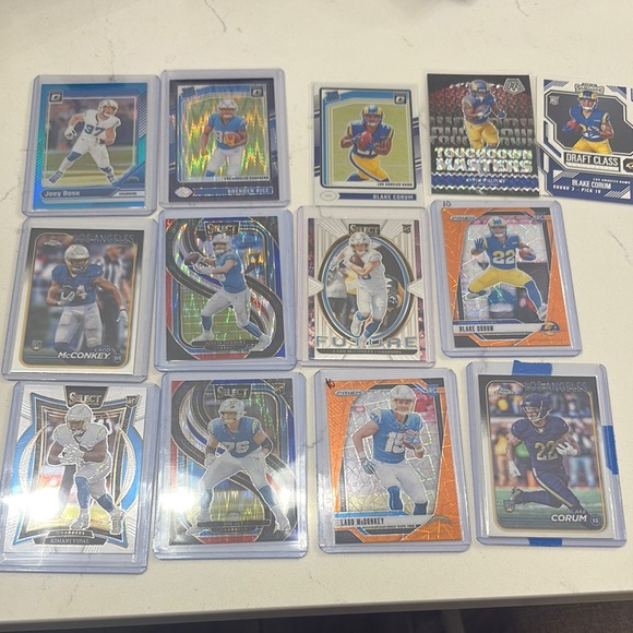 Panini Other - Los Angeles Chargers Football Trading Cards Collection